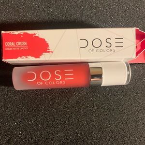 Dose of colors - Coral Crush liquid Matte lipstick